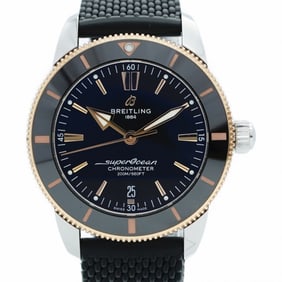 Breitling Superocean UB2030 Black Dial Men's Watch