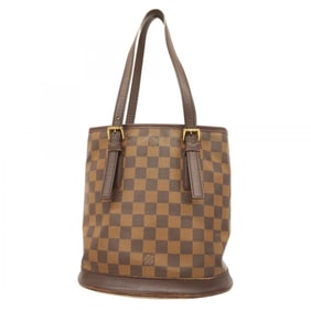 Louis Vuitton Damier Marais Tote Bag N42240 Ebene Women's