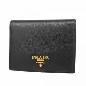 Prada Saffiano Leather Black Wallet for Men