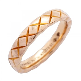 Chanel Coco Crush Ring, 18K Pink Gold, #51, Women's