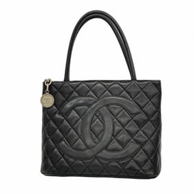 Chanel Reissue Tote Bag, Caviar Skin, Black, Women's