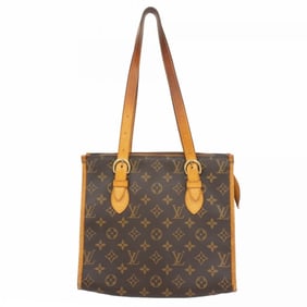 Louis Vuitton Monogram Popincourt Tote Bag M40007 Brown Women's