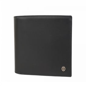 Cartier Pasha Leather Wallet Black Men's