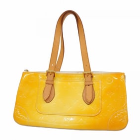 Louis Vuitton Vernis Rosewood Avenue Shoulder Bag M93508 Pearl Women's