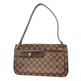 Louis Vuitton Damier Aubagne Shoulder Bag N51129 Ebene for Women