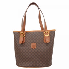 Celine tote bag, Macadam, brown, for women