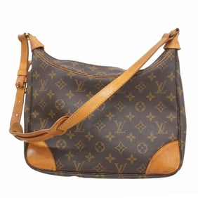 Louis Vuitton Monogram Boulogne 30 Shoulder Bag M51265 Brown Women's