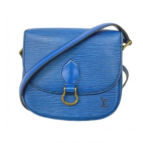 Louis Vuitton Epi Mini Saint-Cloud Shoulder Bag M52215 Toledo Blue for Women