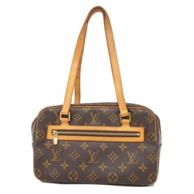Louis Vuitton Monogram Cite MM Shoulder Bag M51182 Brown Women's