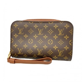 Louis Vuitton Monogram Orsay Clutch Bag M51790 Brown Women's