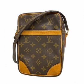 Louis Vuitton Monogram Danube Shoulder Bag M45266 Brown Women's