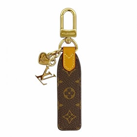 Louis Vuitton Monogram Cherished Keychain M01184 Brown Women's