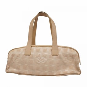 Chanel New Travel Nylon Beige Handbag for Women