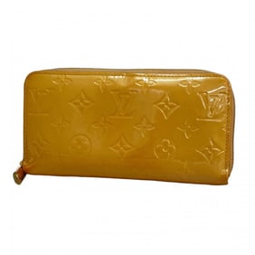 Louis Vuitton Vernis Zippy Wallet M91470 Noisette Women's Long