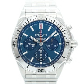 Breitling Chronomat AB0134 Navy Dial Men's Watch