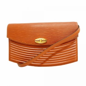 Louis Vuitton Epi Prebourg Shoulder Bag M52563 Kenya Brown for Women
