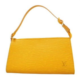 Louis Vuitton Epi Pouch Accessory M52959 Jaune Women's