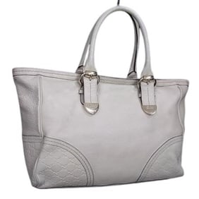 GUCCI Signoria handbag 181510 in light beige leather for women