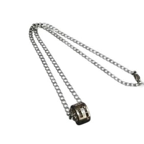 GUCCI Cutout G Necklace - Silver SV925 for Men and Women