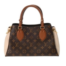 LOUIS VUITTON Monogram Vendome BB Creme M46495 Women's Canvas Calfskin Handbag