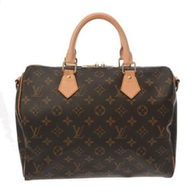 LOUIS VUITTON Monogram Speedy Bandouliere 30 2-Way Brown M41112 Women's Canvas Handbag