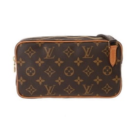 LOUIS VUITTON Monogram Marly Bandouliere Brown M51828 Women's Canvas Shoulder Bag