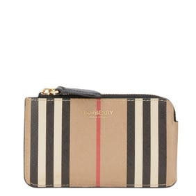 Burberry Wallet/Coin Case, Pass Fragment Brown, Multicolor, Women's, BURBERRY