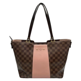 Louis Vuitton Damier Jersey Magnolia Handbag N44041, Canvas, Brown/Pink, Women's