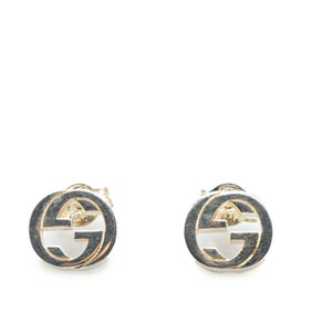 Gucci Interlocking G Earrings in SV925 Silver for Women