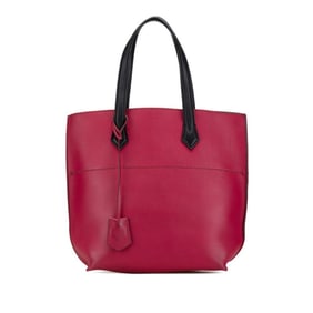 Fendi Tote Bag 8BH262 Pink Black Leather Women's FENDI