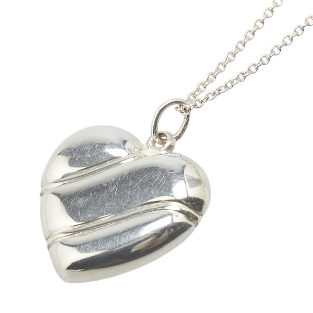 Tiffany & Co. Heart Necklace in 925 Sterling Silver for Women (1 of 11)