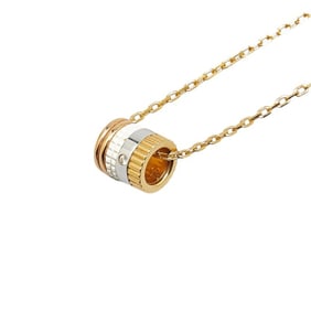 Boucheron Quatre 1P Small Pendant Necklace in 18K Yellow Gold, Pink White and Gold. Women's.