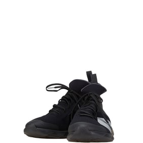 Dior Homme Logo Lace-Up High-Top Sneakers, Sock Size 43, 19EDC, Black Fabric, Men's, DIOR HOMME