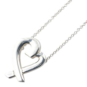 Tiffany & Co. Loving Heart Necklace, SV925 Silver, Women's. TIFFANY