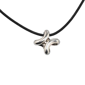 Hermès Lima GM Pendant Necklace Choker SV925 Silver Women's HERMES
