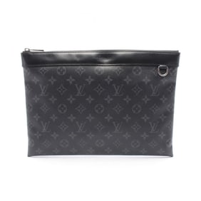 Louis Vuitton Discovery Pochette, Second Bag/Clutch Bag, Coated Canvas and Leather, Monogram