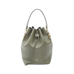 Fendi Montresor handbag, leather, women's, khaki and pink, 8BT298-A5DY