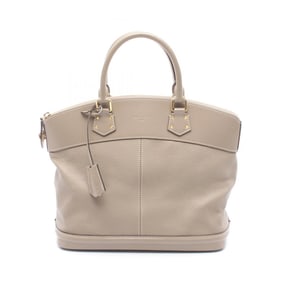Louis Vuitton Lockit MM Handbag, Leather, Suhali, Women's, Beige, Verone, M91791