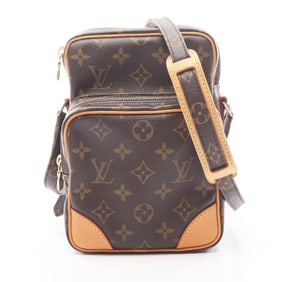 Louis Vuitton Amazon Shoulder Bag, Coated Canvas and Leather, Monogram, Women's, Brown, M45236