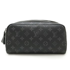 LOUIS VUITTON Monogram Eclipse Dopp Kit Second Bag, Clutch Handbag, Pouch M46354