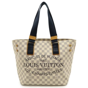 LOUIS VUITTON Damier Azur Plan Soleil Cabas PM Tote Bag/Shoulder Bag N41179