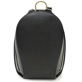 LOUIS VUITTON Epi Mabillon Backpack Shoulder Bag Leather Noir Black M52232
