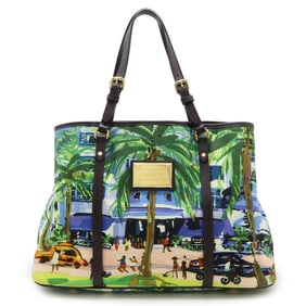LOUIS VUITTON Ior Cabas PM Tote Bag/Shoulder Bag in Resort Pattern Canvas Promenade Multicolor