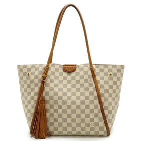 LOUIS VUITTON Damier Azur Propriano Tote Bag Shoulder N44027