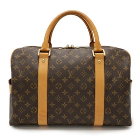 LOUIS VUITTON Monogram Carryall Boston Bag Travel Handbag M40074