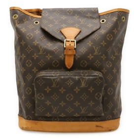LOUIS VUITTON Monogram Montsouris GM Backpack Shoulder Bag M51135