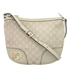 Gucci Lovely Heart Guccissima Leather Ivory Shoulder Bag 1328 GUCCI