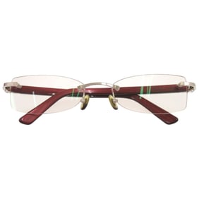 Cartier Rimless C-Decor Prescription Plastic Bordeaux Glasses 0752 CARTIER