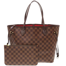 Louis Vuitton Damier New Neverfull MM N41358 Tote Bag 0123 LOUIS VUITTON