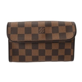 LOUIS VUITTON Damier Florentine Pochette in Brown (N51856), Unisex Canvas Waist Bag